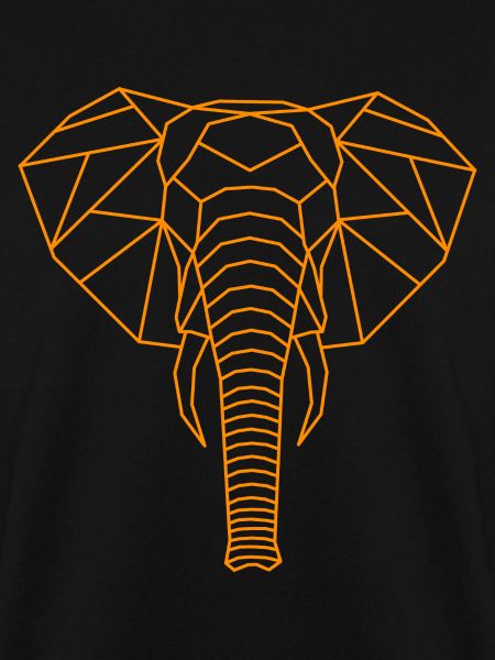 Elefant Geometrisch Linie