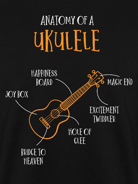 Anatomie Einer Ukulele