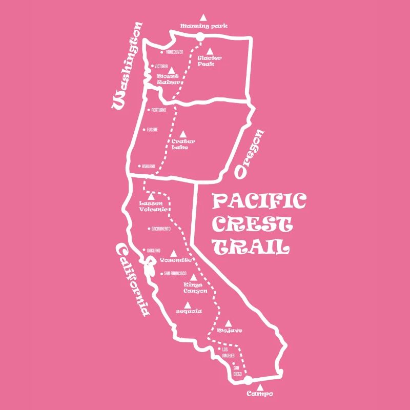Pacific Crest Trail, Wandern