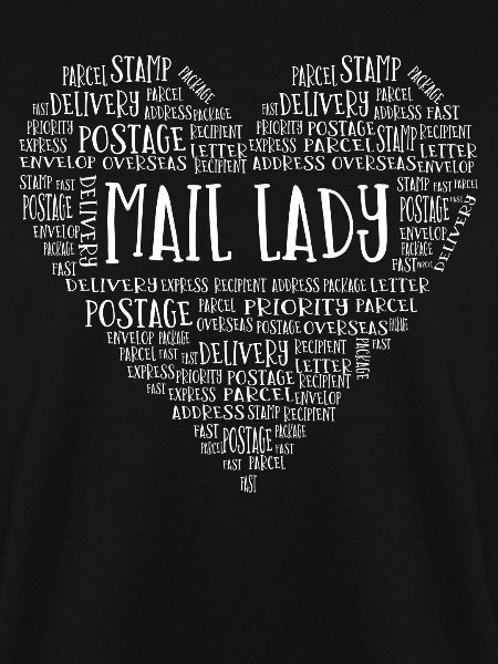 Postdame, Postzustellung