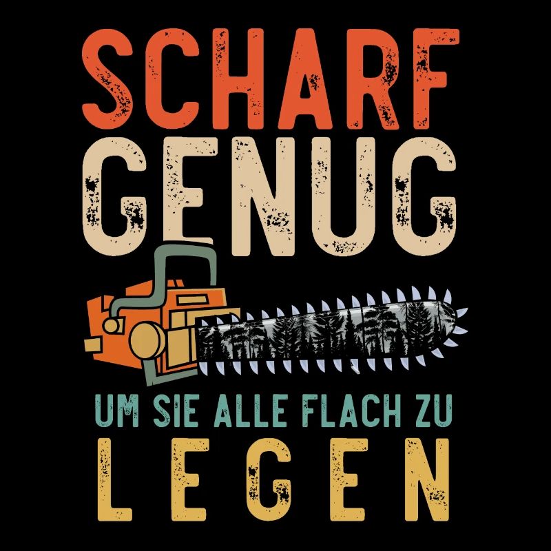 Holzfäller, Kettensäge