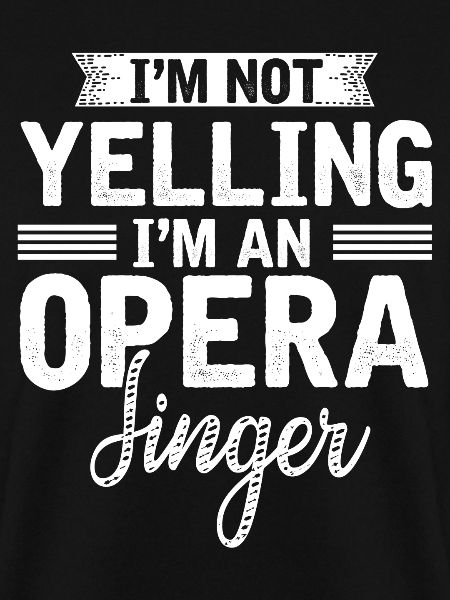 Opernsänger, Gesang, Opera