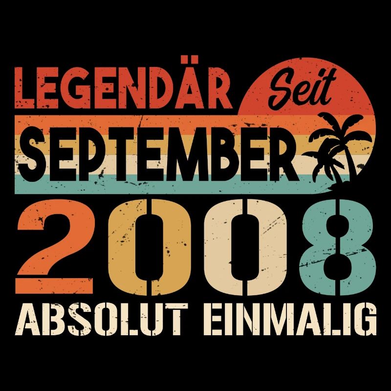 2008 September Vintage Geburtstagsgeschenk 2008