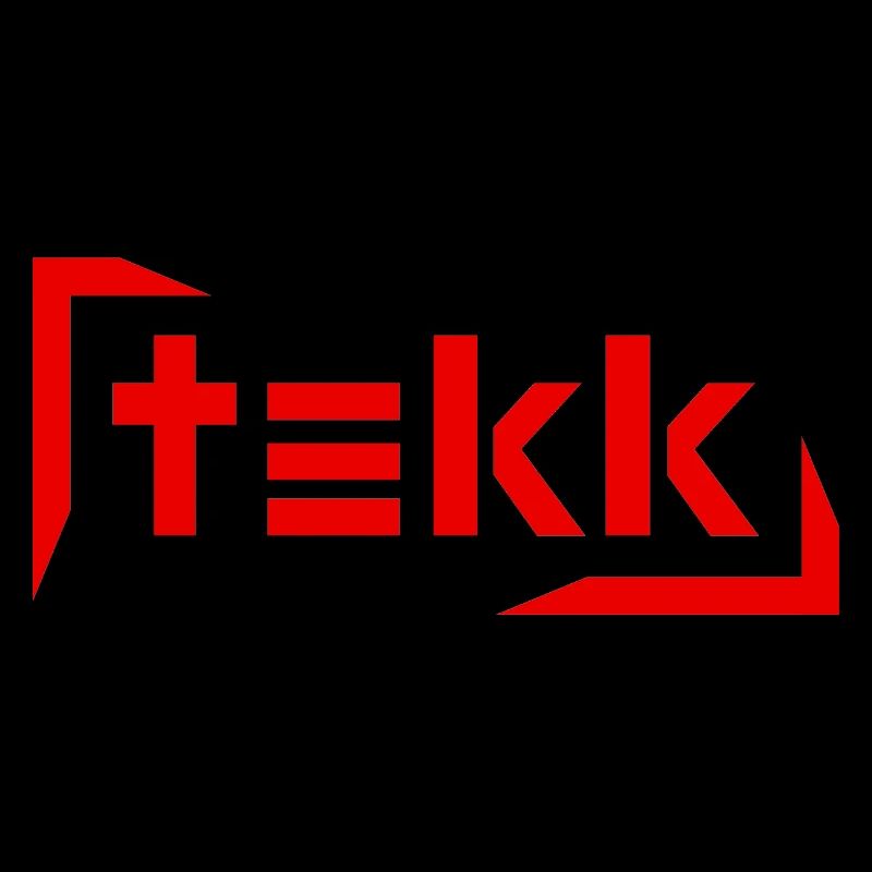 Hardtekk - Tekk - Techno - Tekk lettering