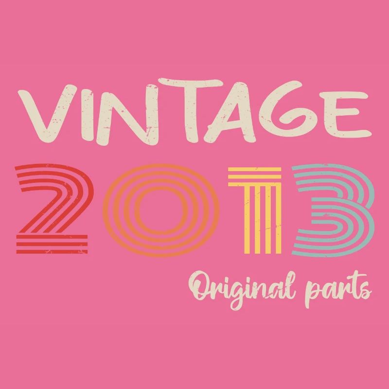 Original 2013 Vintage | Birthday Present 2013