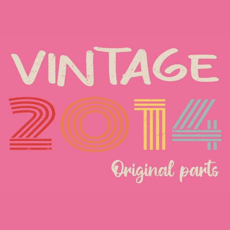 Original 2014 Vintage | Geburtstagsgeschenk 2014