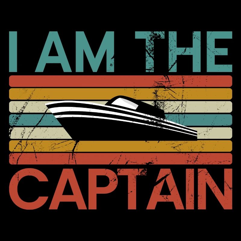 Bateau Capitaine Cadeau Bateau Propriétaire De Bateau Capitaine