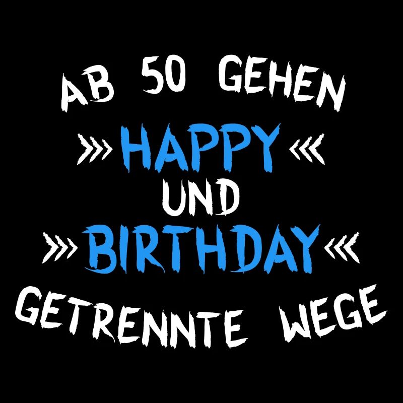 Ab 50 blau