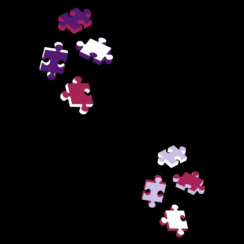 vier Puzzleteile