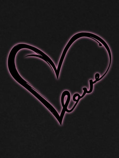 Liebesherz (Black Glow)
