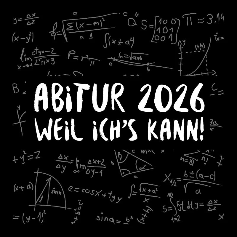 ABITUR 2026 - WEIL ICH'S KANN