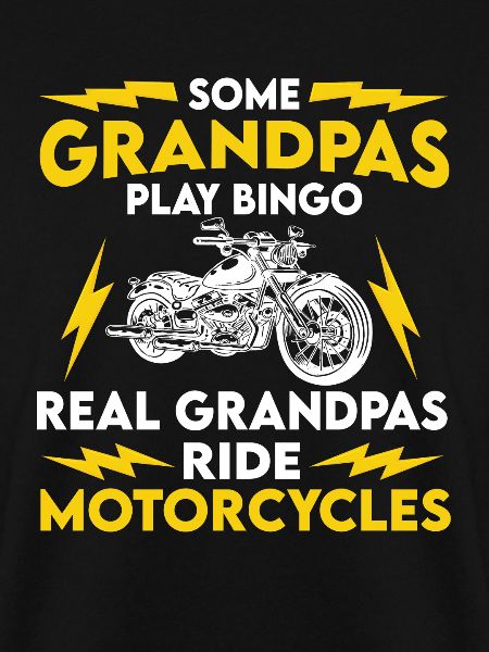 Motorrad Opa Geschenk
