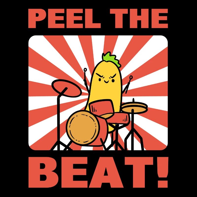 Banana Puns Drummer