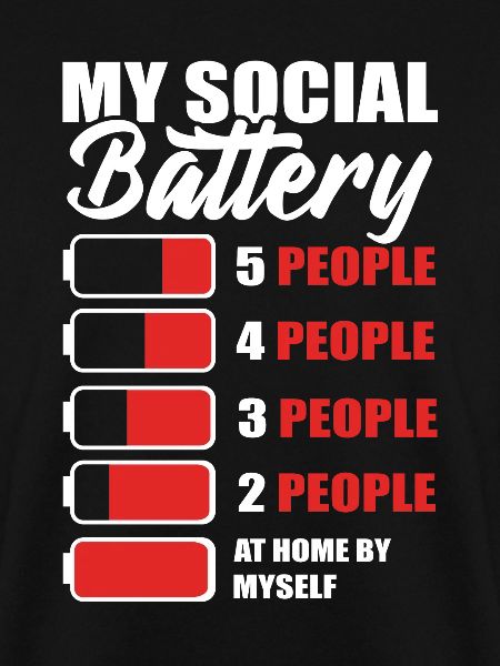 My Social Battery Einzelgänger
