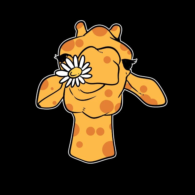 Drôle de girafe