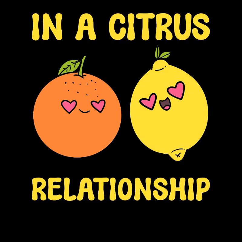 Citrus Puns Obstverkäufer