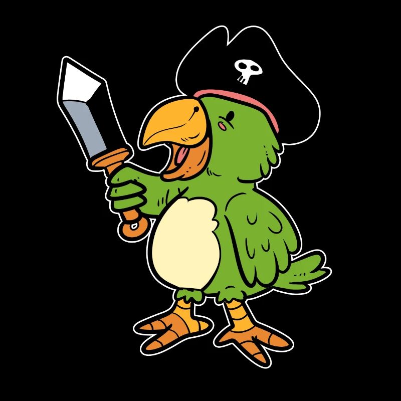 Papageipirat Ornithologe