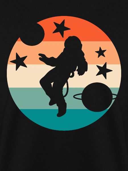 Retro-Astronaut Raumfahrer