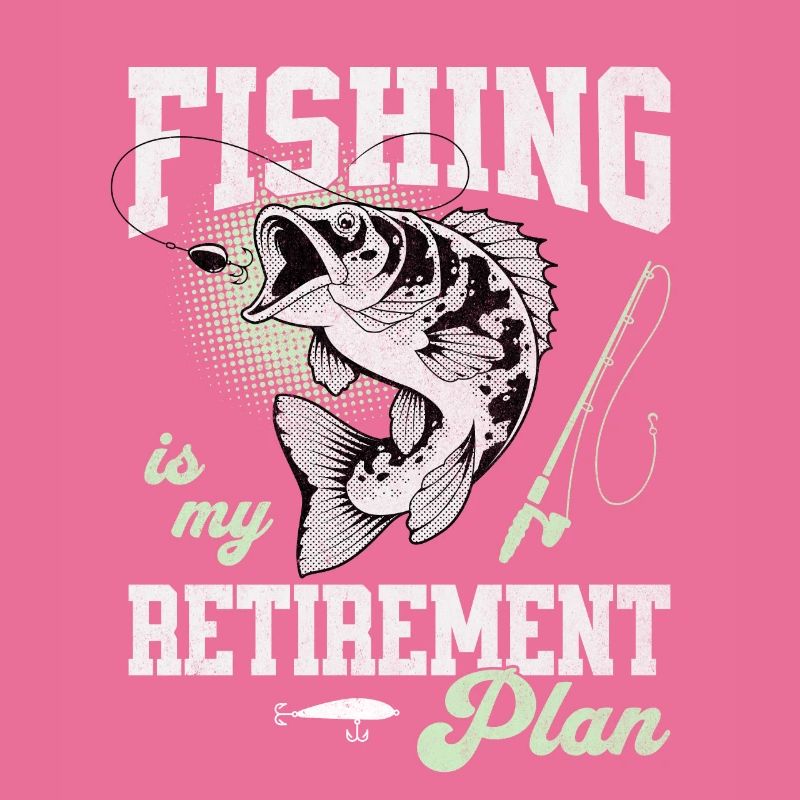 La pêche est mon plan de retraite Sportfischer Angler