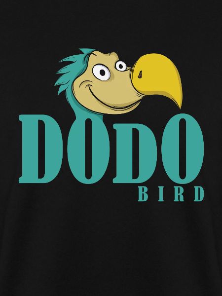 Dodo Schrift mit Dodokopf