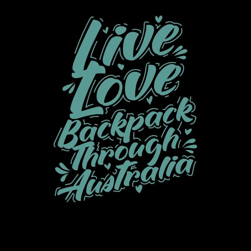Live Love Backpack through Australia