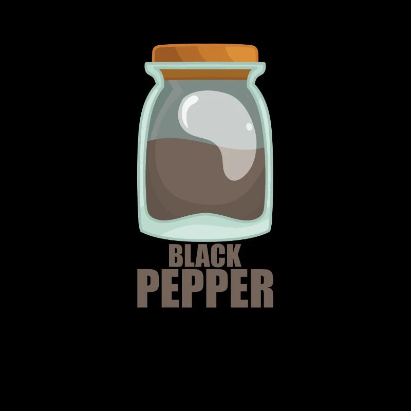 Black Pepper Gewürz Geschmack Essen Kochen