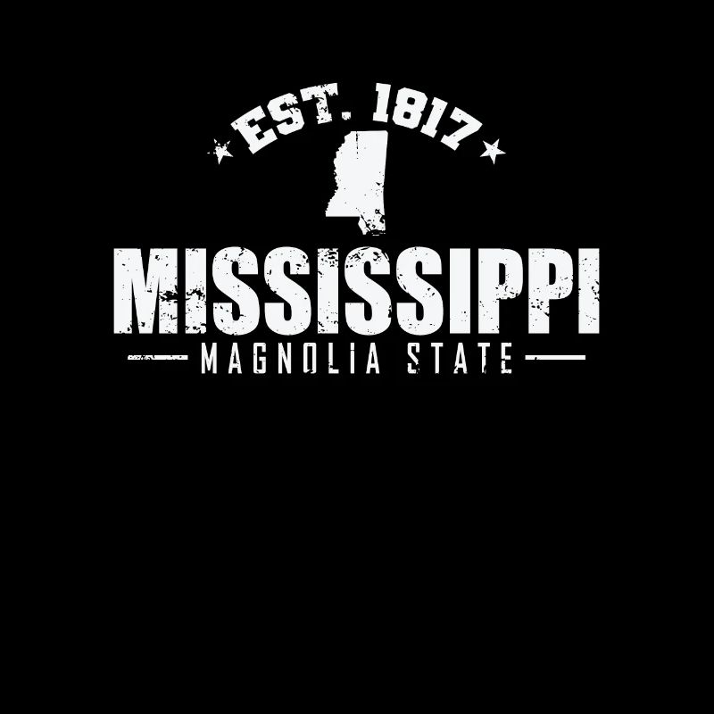 Mississippi est. 1817 Magnolia State États-Unis