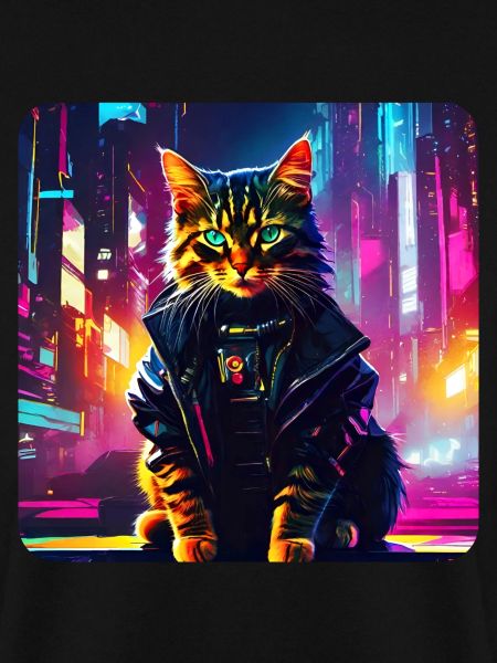 Coole Cyberpunk Katze