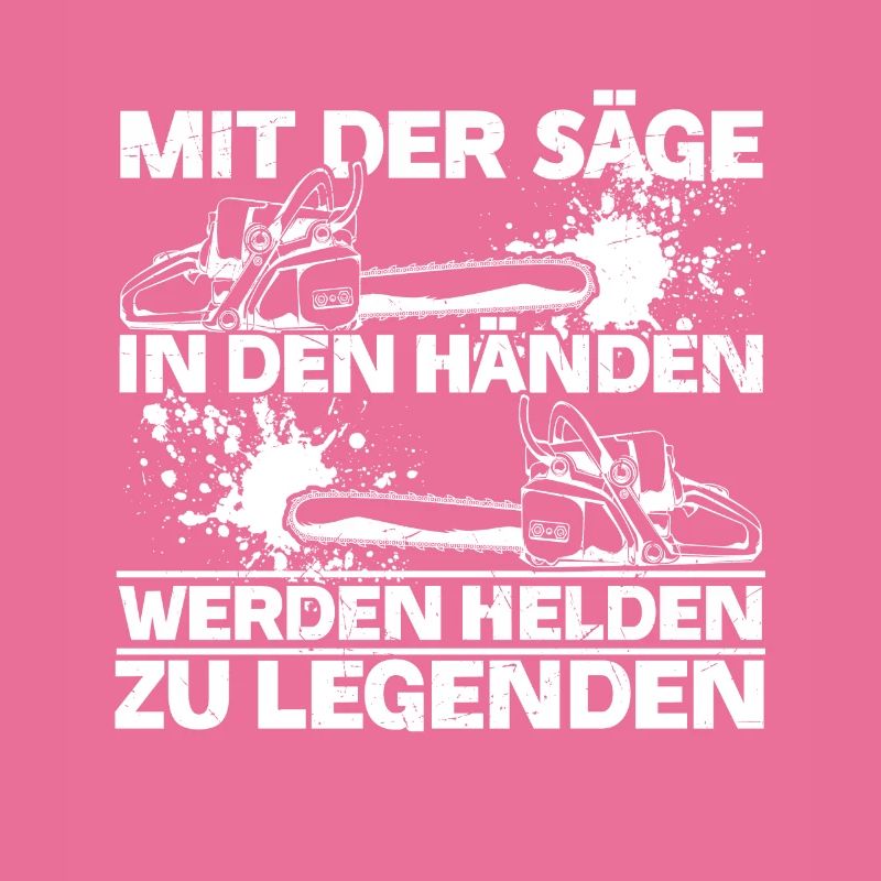 Mit der Säge in den Händen Werden Helden zu Legend