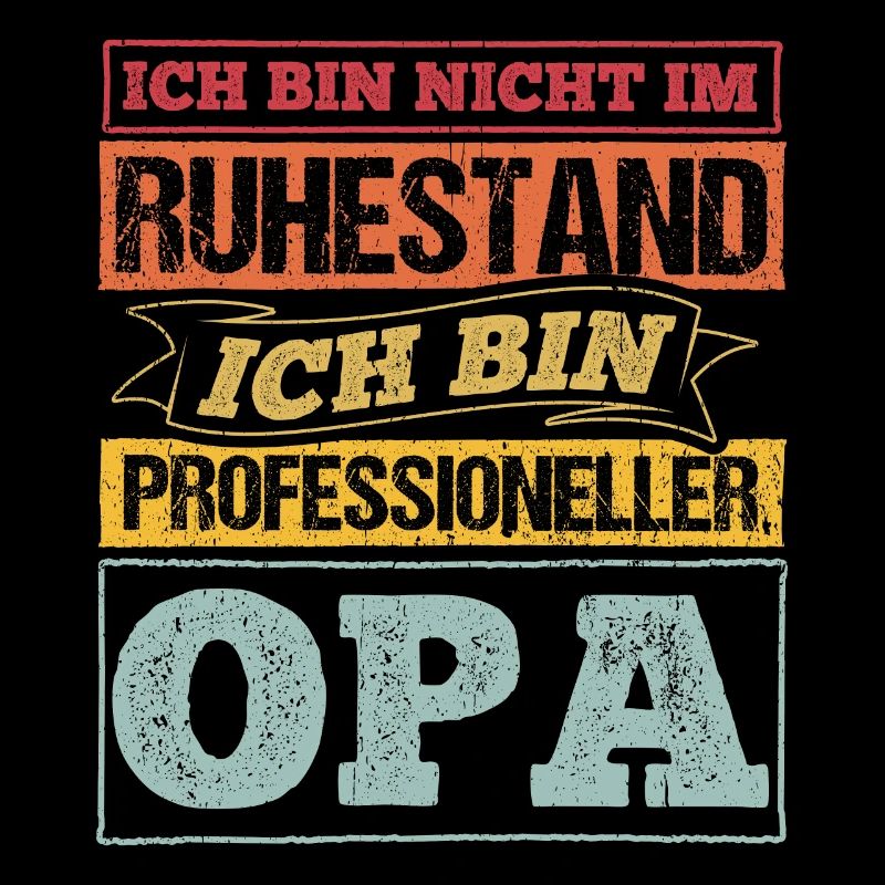 Ich bin nicht im Ruhestand ich bin professioneller