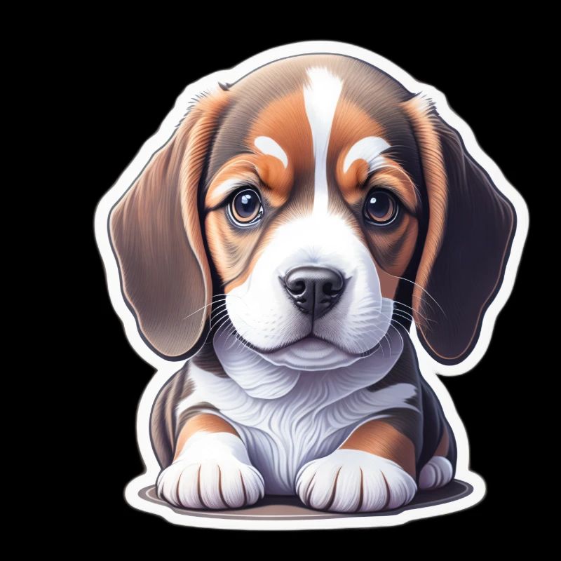 Entzückend-Süßer Beagle Welpe