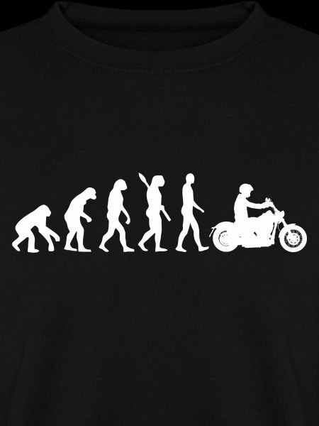 Motorrad Evolution Grafik