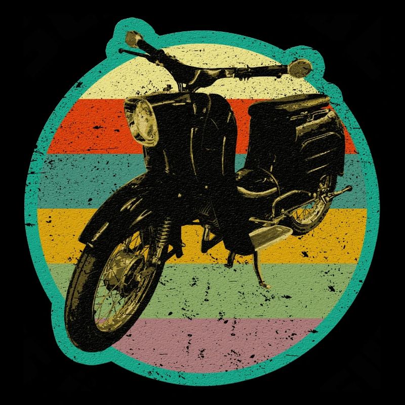 Moped Schwalbe retro Simmi