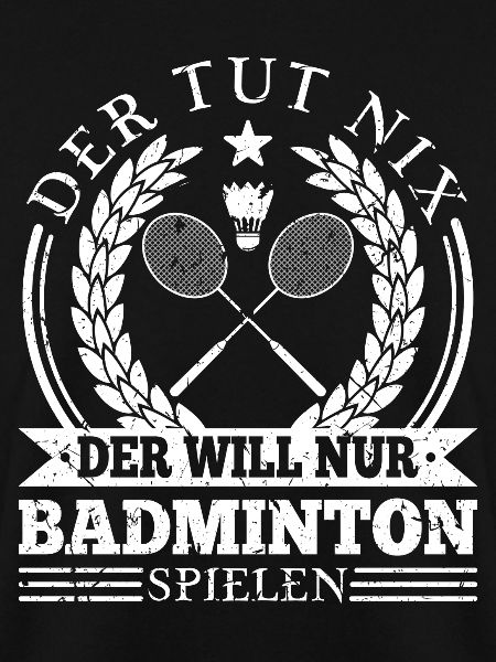 Badminton Schläger Federball