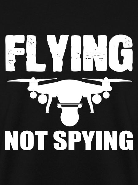 Fliegende Drohne Drohnenpilot