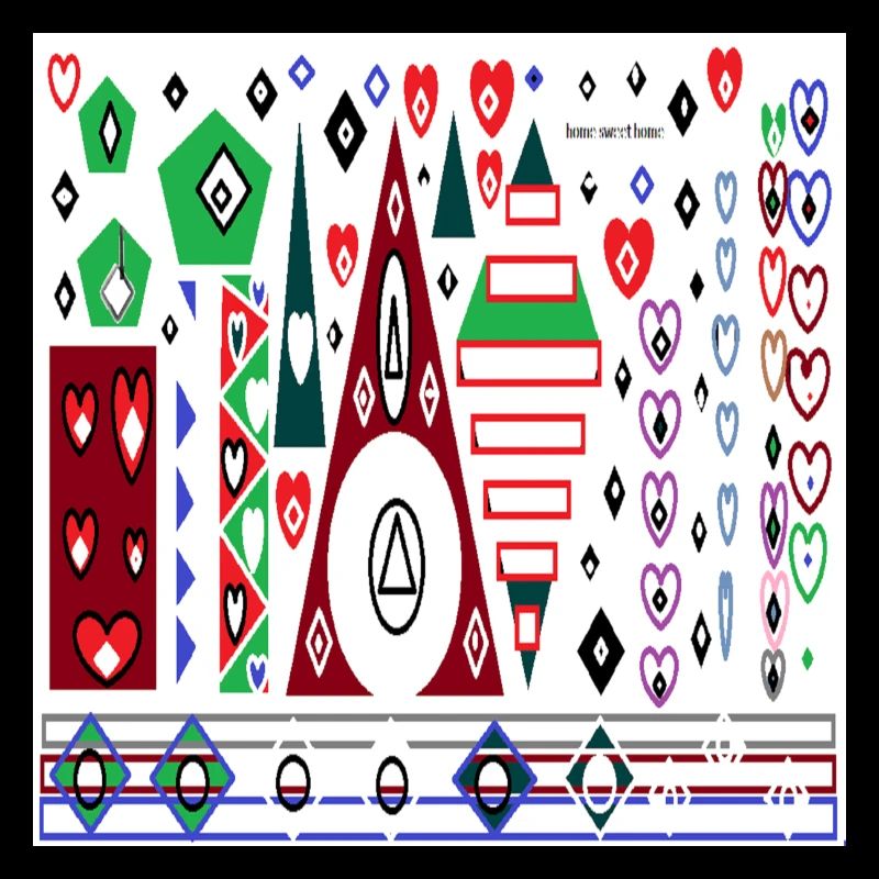 nice and unique beautifull geometric design.m.kh.a