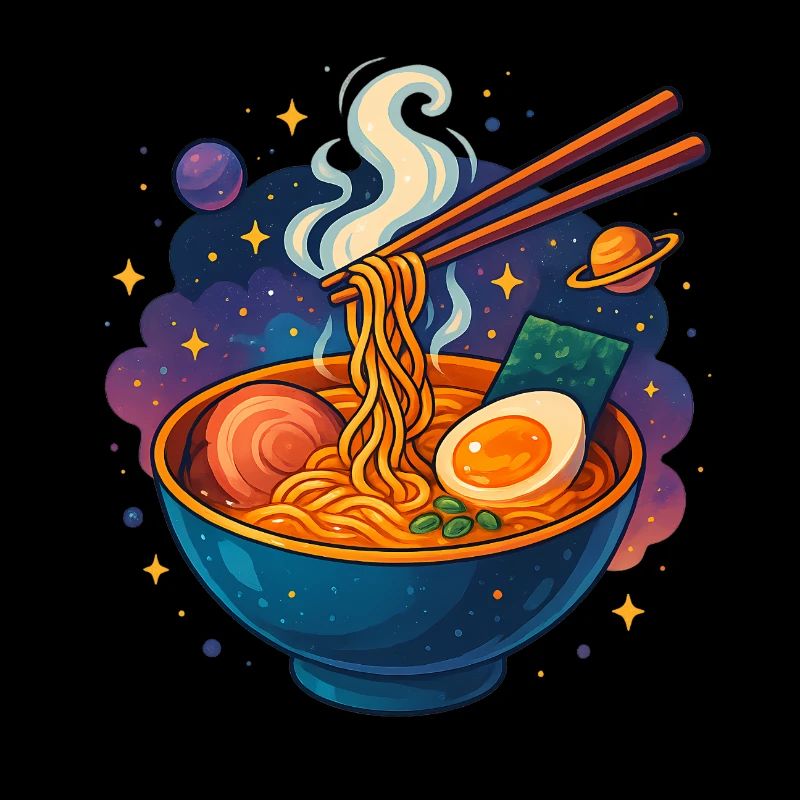 Kosmische Ramen Schüssel Illustration