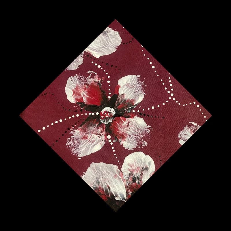 Dark red design