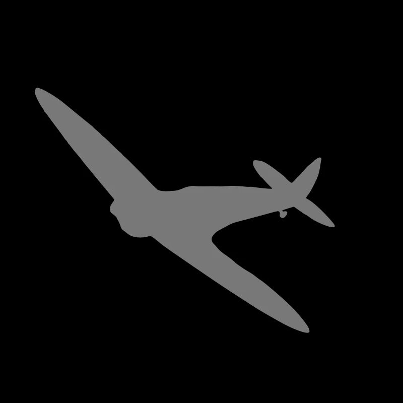 Spitfire-Silhouette