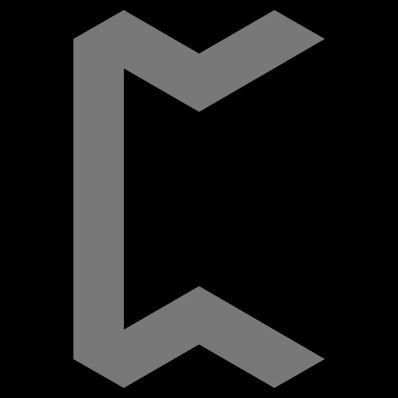 Rune: Pertho ᛈ (P), Quantum Runes Futhark 0