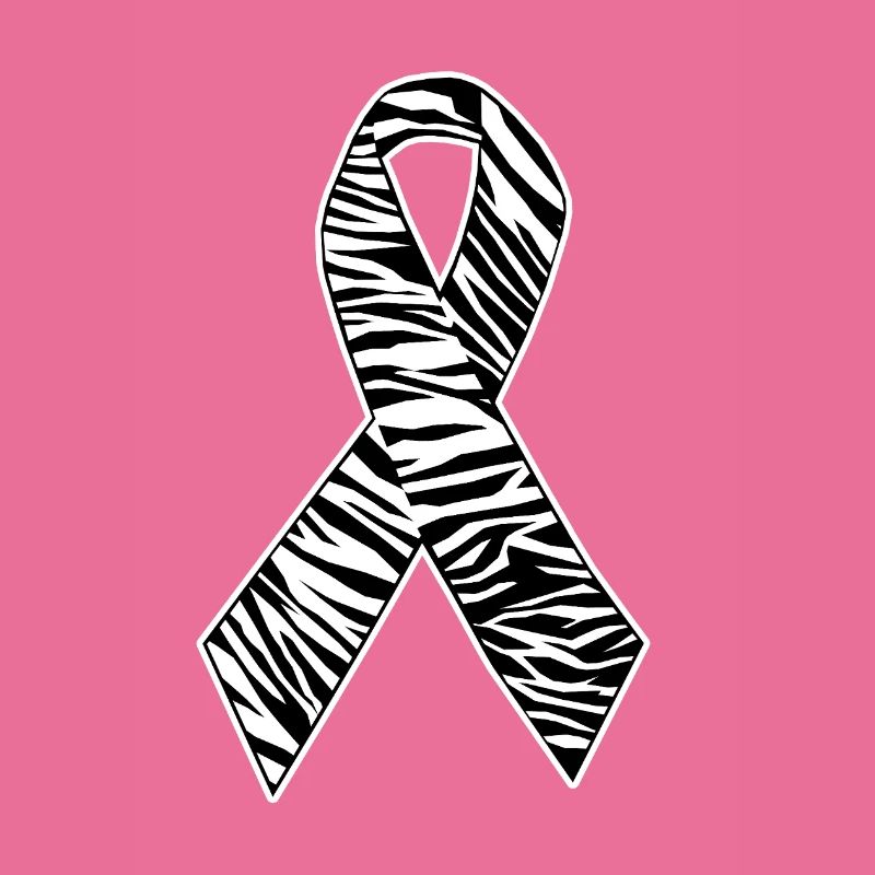 Zebra Print Ruban de sensibilisation