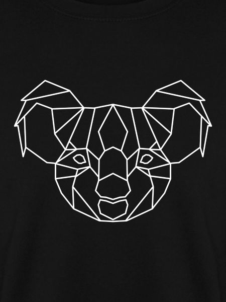 Cute geometric koala