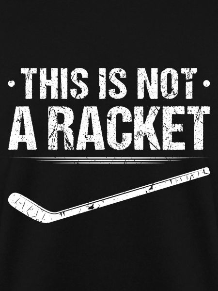 Hockeyschläger für Eishockey-Fan
