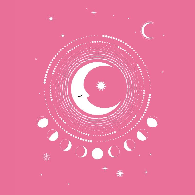 Crescent Moon Universe Wiccan Witch