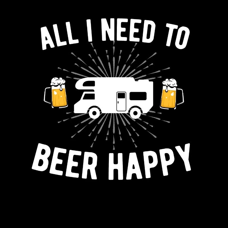 Camping camper camper beer