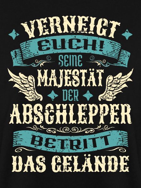 Abschlepper Geschenk Lustige Sprüche