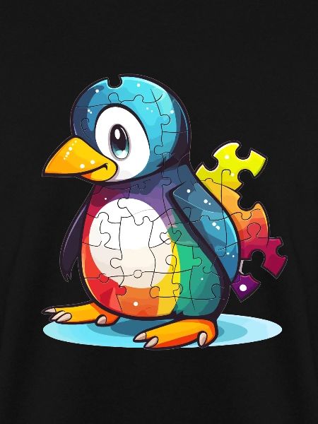 Pinguin Baby Autismus