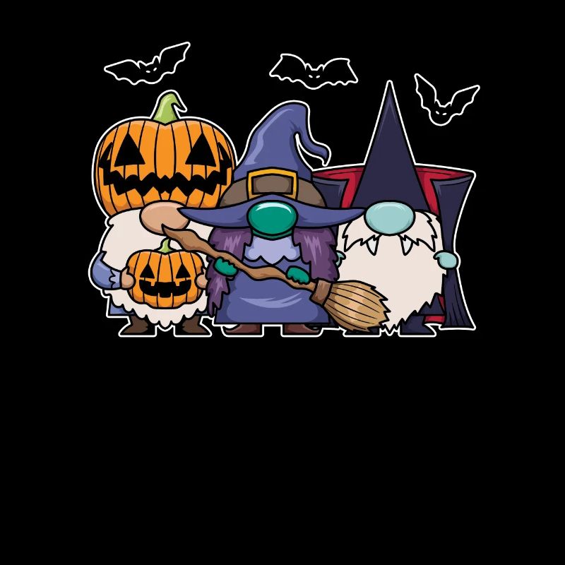 Gnome Pumpkin Head Vampire Witch Halloween Costume