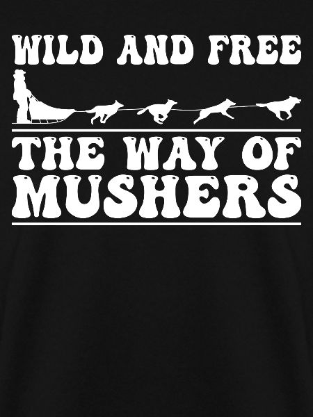 Alaska Mushing Hundeschlittenfahrer Huskies