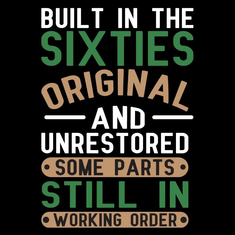 Construit sixties original 50th birthday
